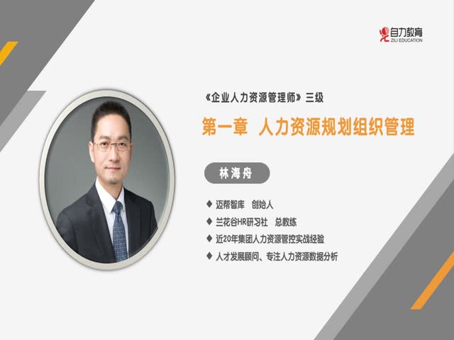 2020人力資源三級(jí)