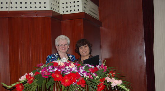 美國南卡大學(xué)護(hù)理學(xué)院與河北護(hù)理學(xué)會在河北大學(xué)舉辦中美護(hù)理教育認(rèn)證研討會?