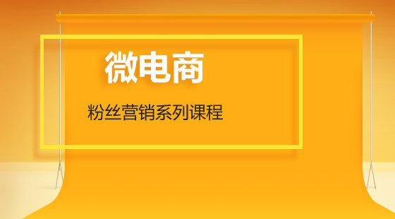 微電商正式課（第二章）：微電商粉絲營(yíng)銷(xiāo)系列課程